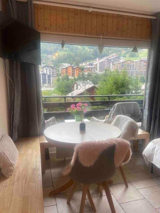 Sunny Swiss Mountain Studio In Centre By Jolidi Nendaz Dış mekan fotoğraf